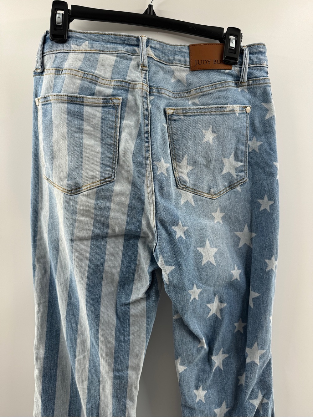 Judy Blue American Flag Flare Jeans – Women’s Size 9/29 - Picture 7 of 8